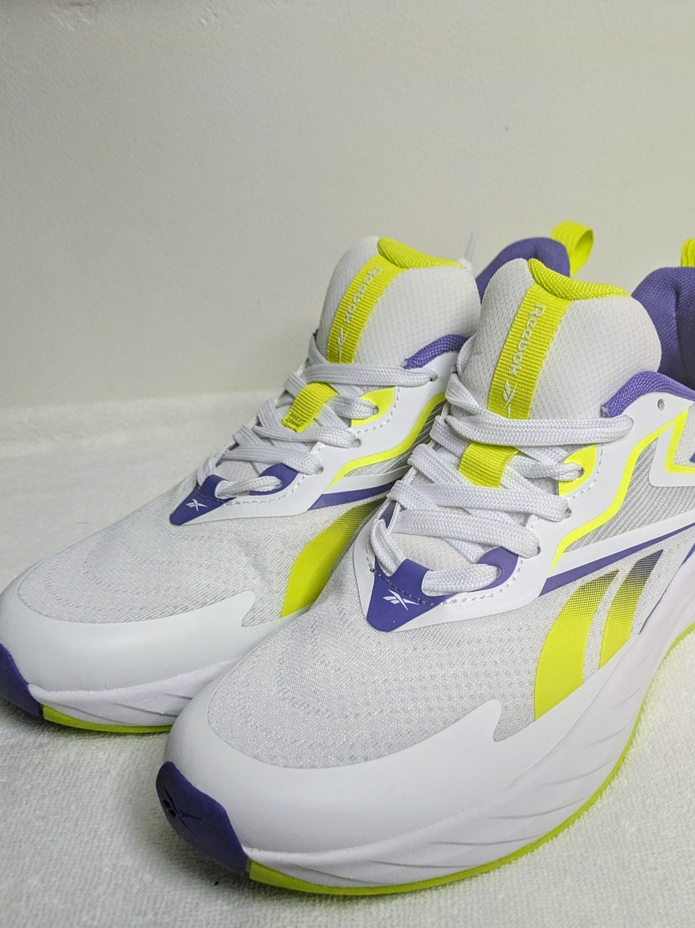 Reebok Women’s White & Yellow Athletic Sneakers